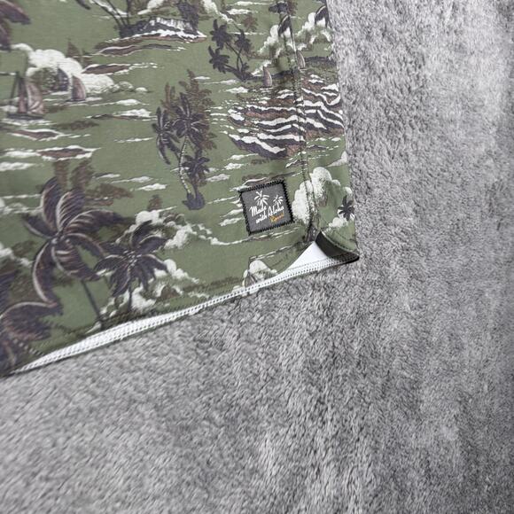 Rip Curl Mirage Board Shorts Surf Hawaii Mens 40 Green Tropical Palm Trees Waves - Picture 6 of 10